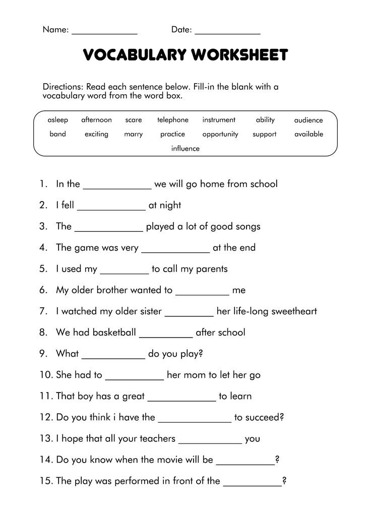 the worksheet for reading and writing words in an english language, with pictures on it