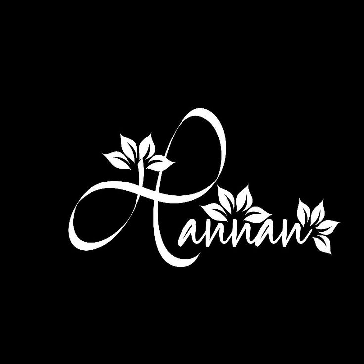 the word hawaiian written in cursive writing on a black background with white flowers