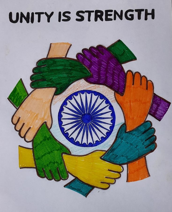 School activities Independents Day Poster, Poster Making On Constitution Day, Independence Day Decoration Drawing, G20 Images, National Unity Paintings, Unity Is Strength Drawing, Poster Ideas For Project, Constitution Drawing Ideas, My India My Pride Poster