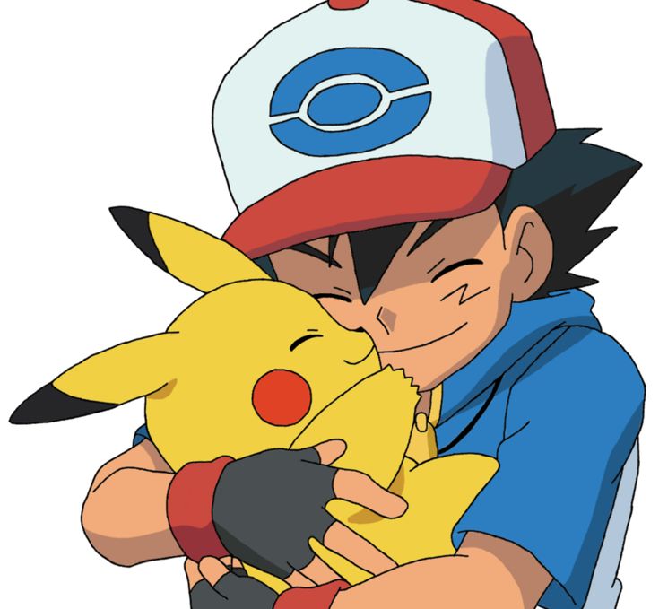 a person hugging a pikachu with a baseball cap on and holding it up to their face