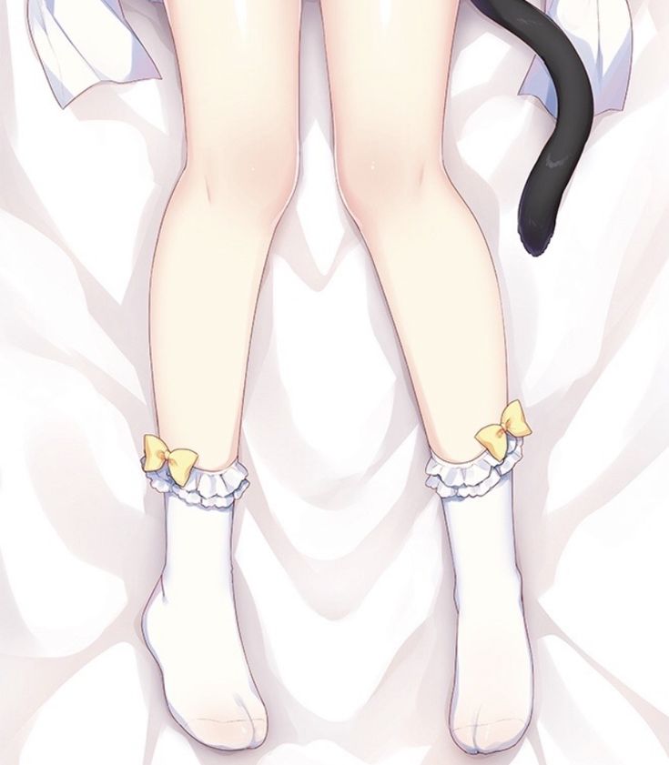 Anime Bad, Socks Drawing, Anime Socks, 2000s Japanese Fashion, Frilly Socks, Cat Tail, Mooncake, Princess Aesthetic, Cute Anime