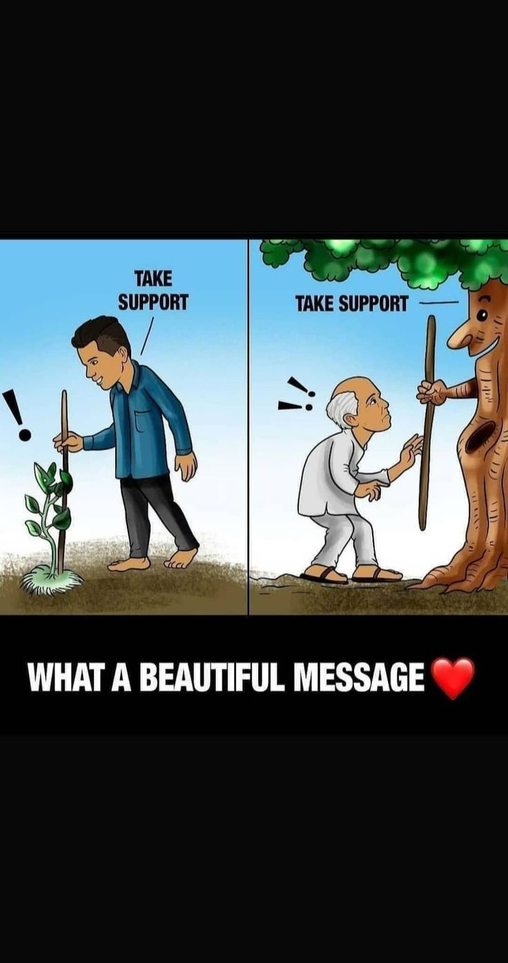 two cartoon pictures with one saying, what a beautiful message and the other saying that it is