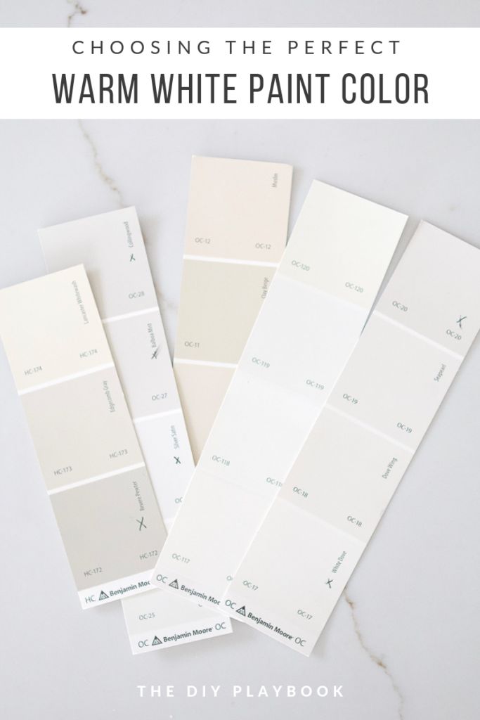 the diy playbook for choosing the perfect warm white paint color