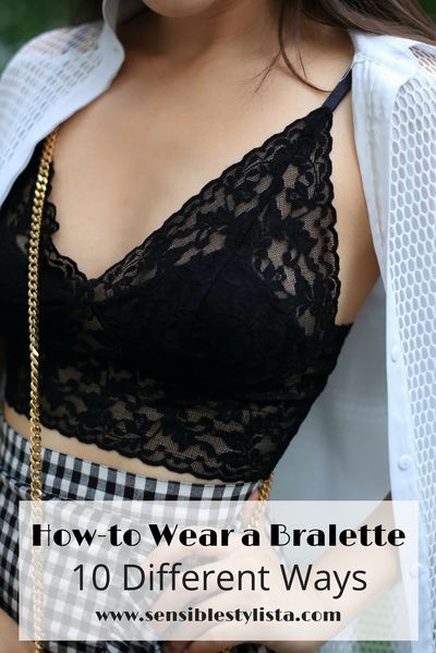 How To Style Bralettes Outfits Casual, How To Style Bralettes Outfits, Lace Bralette Outfit How To Wear, Brallete Outfit Party, Brallete Outfit Casual, Lacy Bra Outfit, Styling Bralettes Outfits Casual, Styling Bralettes Outfits, Black Bralette Outfit