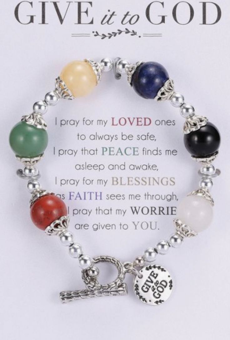 Kitchen Rosary, Pocket Prayers, Free Jewelry Making Projects, 2023 Crafts, Give It To God, Prayer Jewelry, Bible Verse Bracelet, Scripture Jewelry, Prayer Bead Bracelet