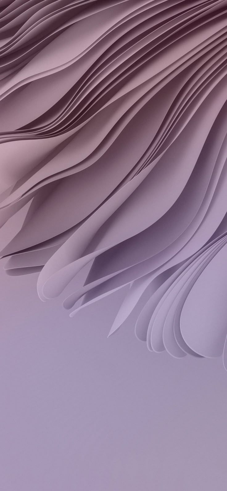 an abstract background with wavy lines in purple and pink colors, as well as the bottom half