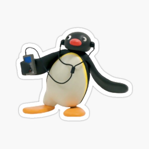 a penguin with a cell phone in its hand