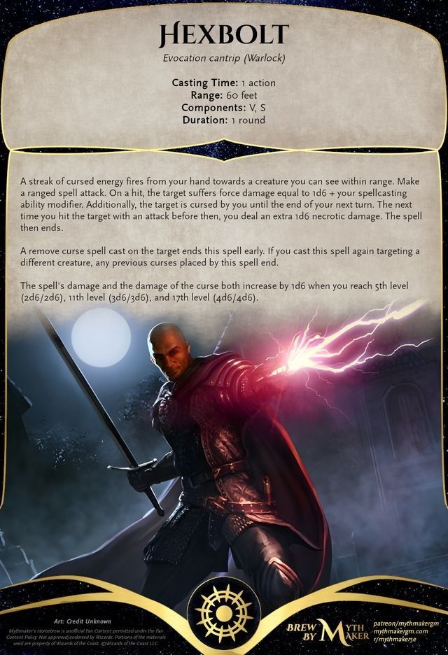 an image of a hero card for hexbolt, with the text above it