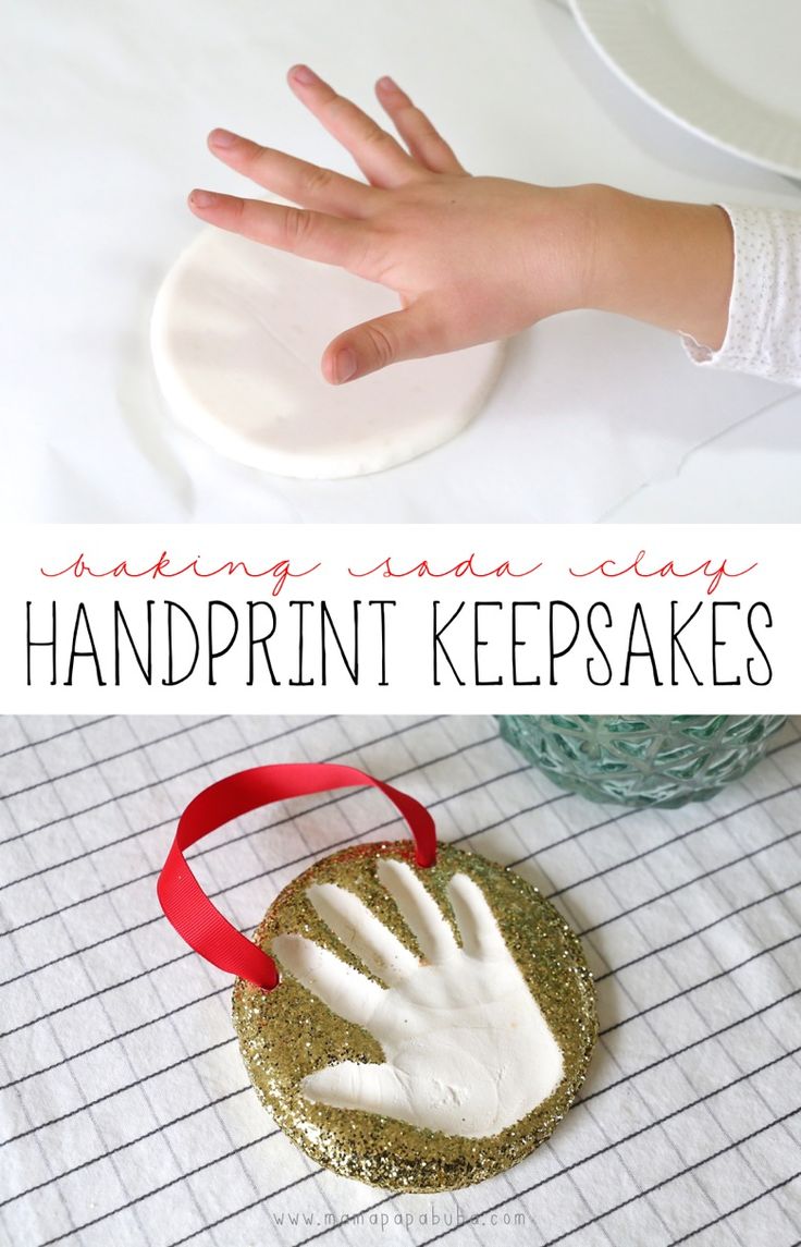 handprinted keepsakes for kids to make