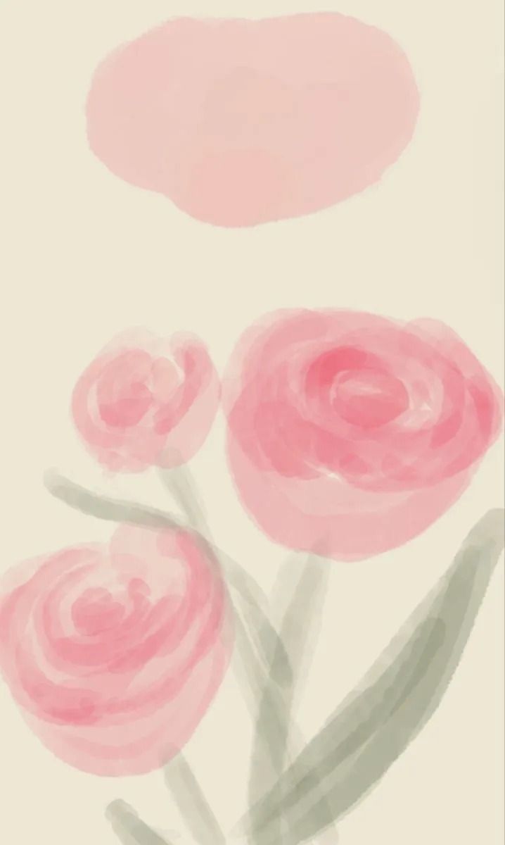 some pink flowers on a white background