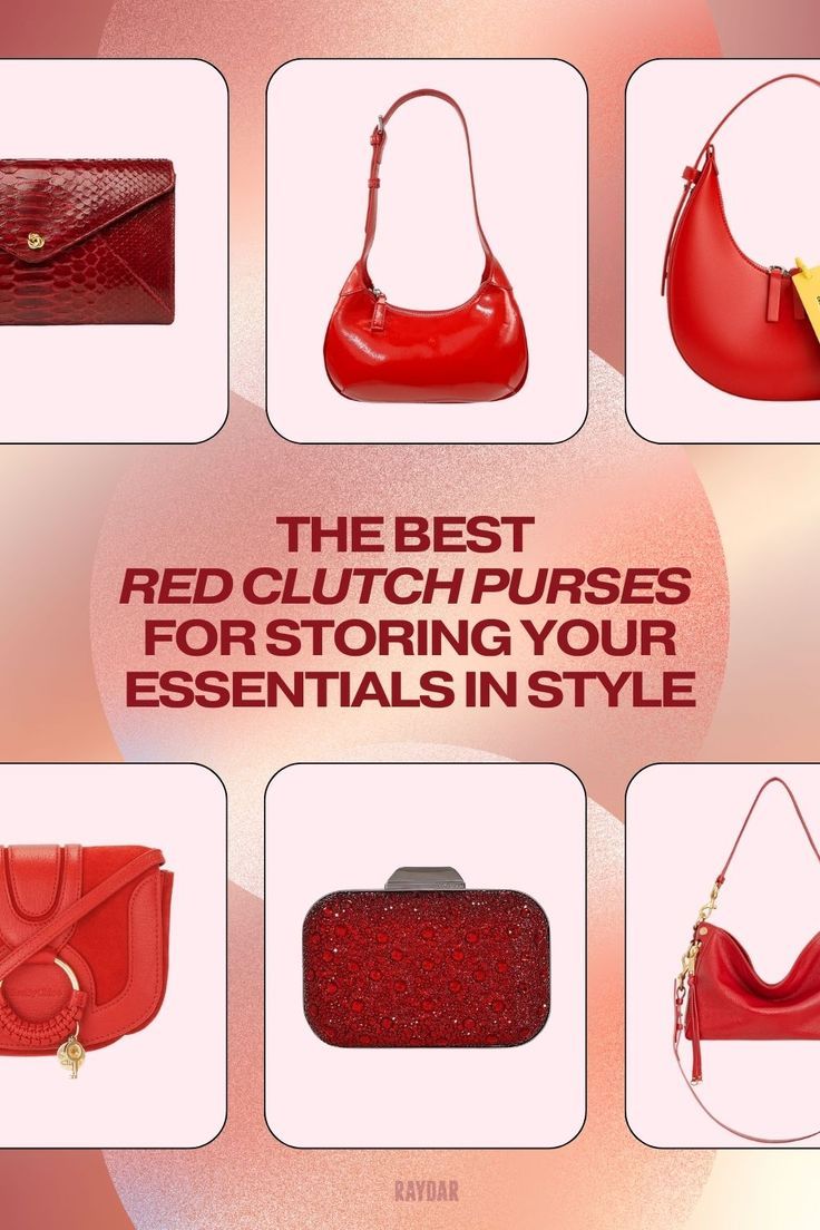 From structured minis to embellished handbags, our fashion editors rounded up some of our favorite red purses of the season. Take a look at the full lineup here. Embellished Handbags, Red Clutch Purse, Red Clutch, Red Purse, Red Purses, Evening Handbag, Fashion Editor, Clutch Purse, Deep Red