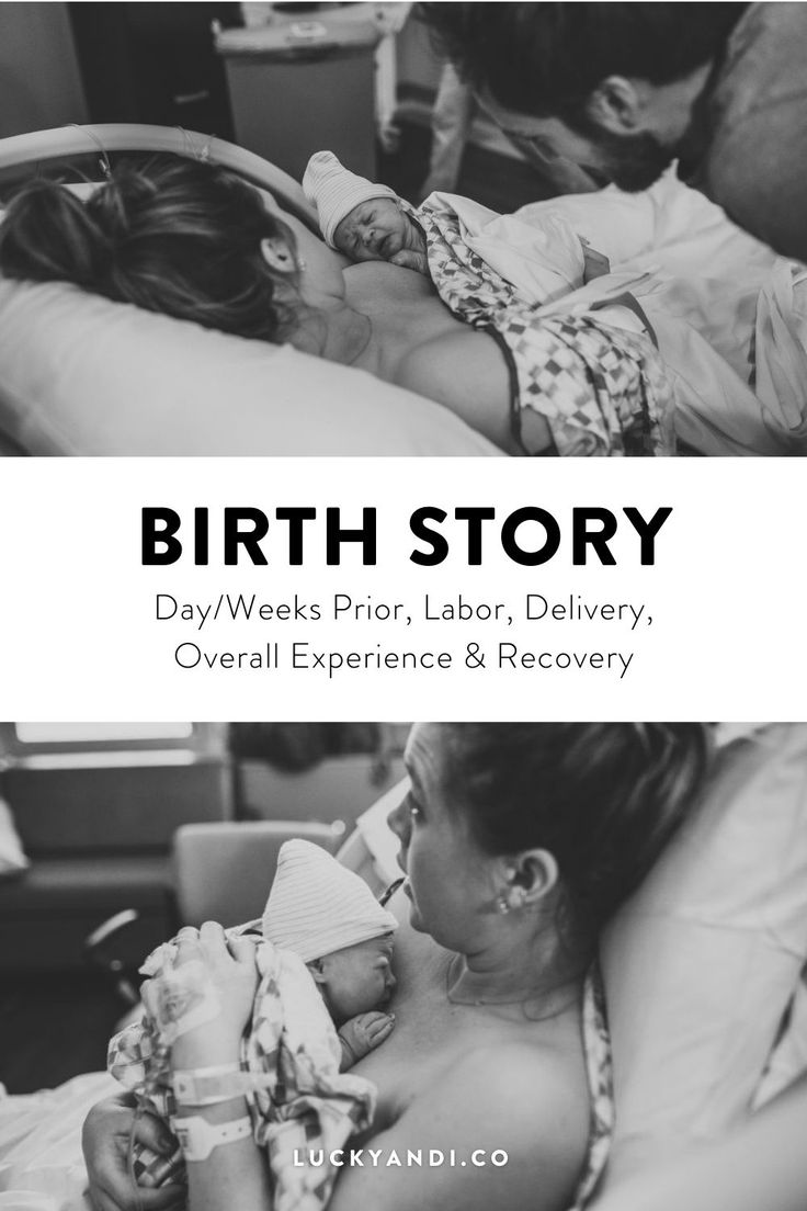 birth story day / weeks prior, labor, delivery overall experience & recovery cover image