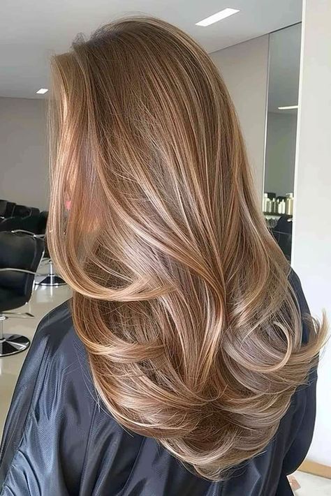 Hairstyles Highlights Brown, Hair Colour Blonde Highlights, Blond Hair For Brunettes, Highlight Inspo Hair, Bronde Hair Colour, Brown Hair With A Little Blonde, Hair Inspo Color Blonde Highlights, Blonde Hair On Brunettes, Light Reddish Brown Hair With Highlights