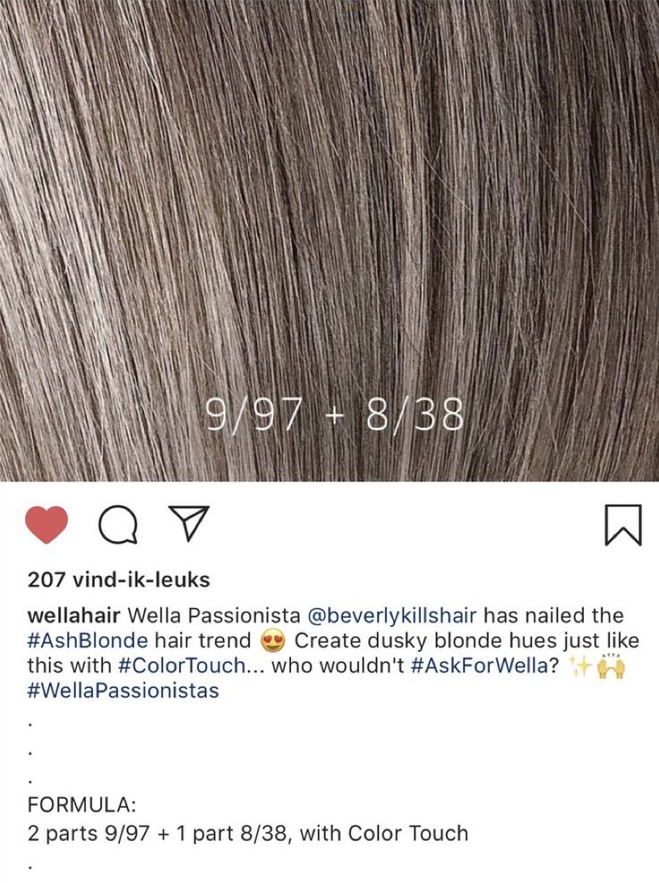 Mushroom Brown Toner Formula Wella, Mushroom Blonde Wella, Mushroom Brown Formula Wella, Mushroom Brown Hair Formula, Wella Ash Brown Formula, Milk Tea Hair Color Formula, Wella Ash Brown, Mushroom Blonde Formula, Ash Brown Hair Formula