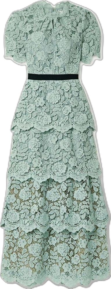 Swept Back Hair, Lace Weave, Dress Mint, Pastel Fashion, Knot Dress, Corded Lace, Keyhole Neckline, Full Length Dress, Lace Maxi