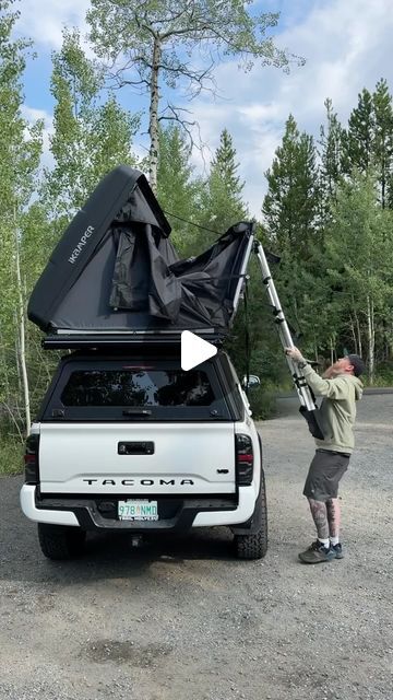 Murray Kruger on Instagram: "Check out this @ikamper.ca Skycamp DLX
•
Drove out to finally meet Kevin and the team @bigtentoutdoors
•
We have a bunch of collabs and some new products that will work amazing in the construction world coming up so stay tuned
•
I will give a full tour of this tent and truck setup soon
•
You can tell they install these iKampers a lot. 
•
This definitely was the perfect fit on the @prinsuracks on the @smartcap_official
.
.
.
#tools #overland #construction #tacoma #camping #ikamper #tent #smartcap #prinsu" Tacoma Tent, Tacoma Camping, Overland Tacoma, Truck Tent, Truck Camping, The Team, Stay Tuned, New Products, Tent