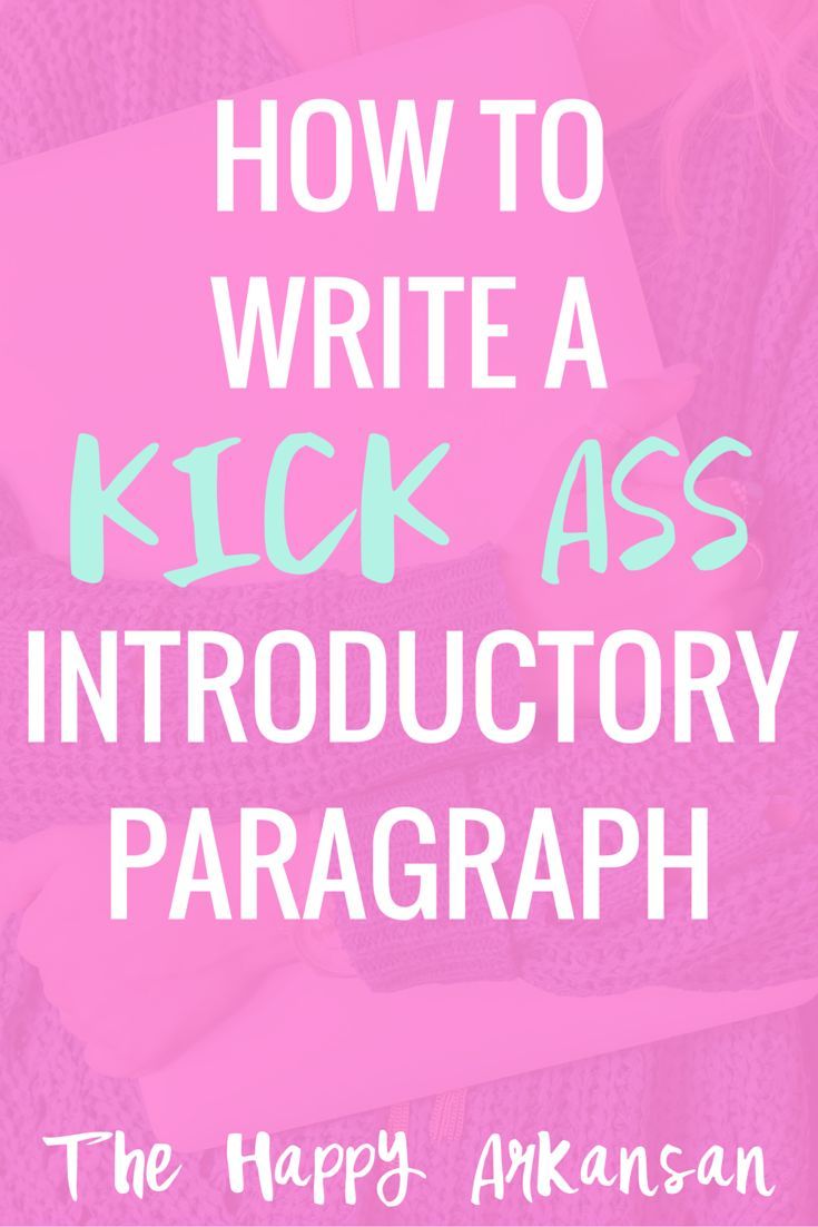 How To Write A Kick Ass Introductory Paragraph | Your introductory paragraph is often the first thing your professors see about any paper that you write for a class so it is very important that it makes a statement. Check out these tips on writing an amazing and kick ass intro paragraph in your college papers. Intro Paragraph, Studie Hacks, Introductory Paragraph, College Paper, College Writing, Essay Tips, Myself Essay, On Writing, Essay Writing Tips