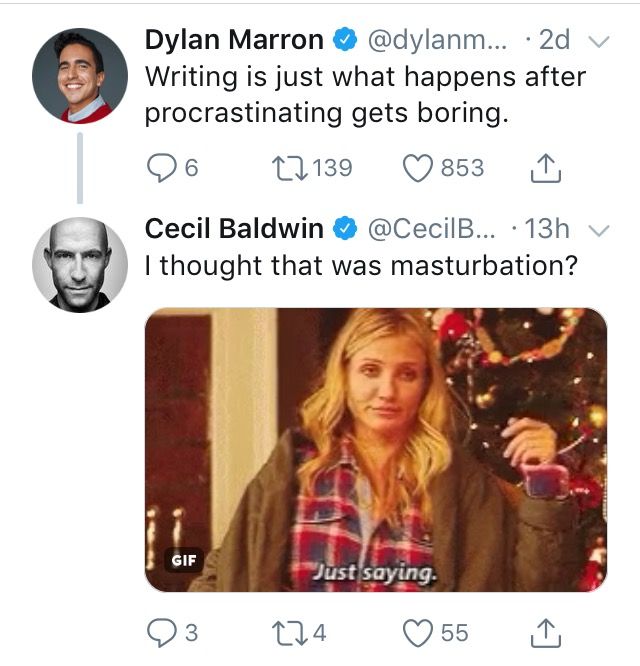 two tweets with the same caption on one side and an image of a woman