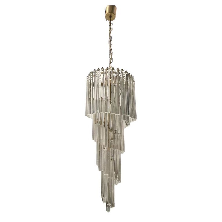 a chandelier hanging from the ceiling