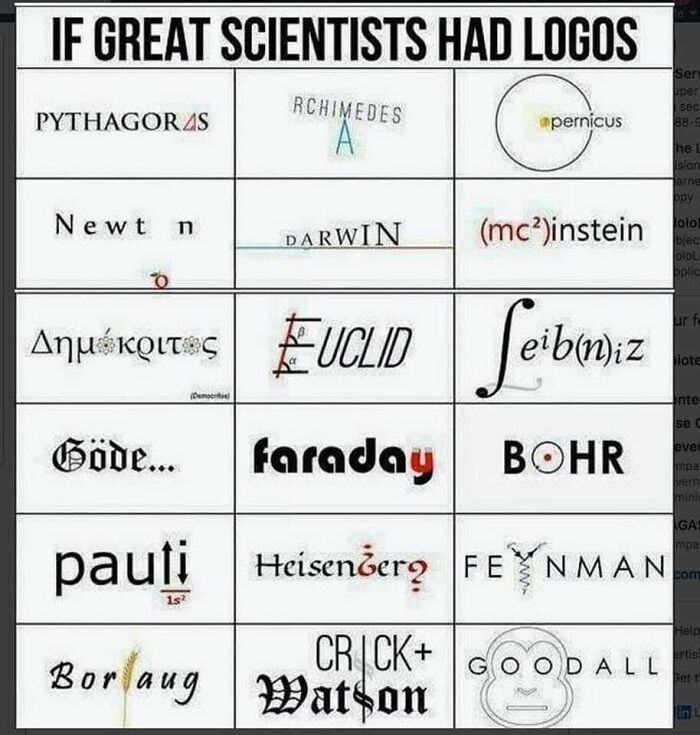 some words that are in different languages on a screen with the caption'if great scientist