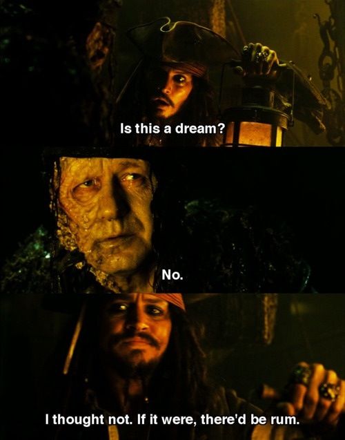 the pirates and captain jack sparrow are in this scene from pirates, which is one of the