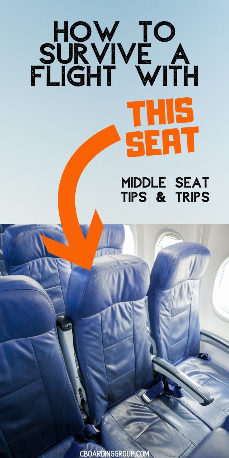 an airplane seat with the seat down and arrows pointing to it's left side