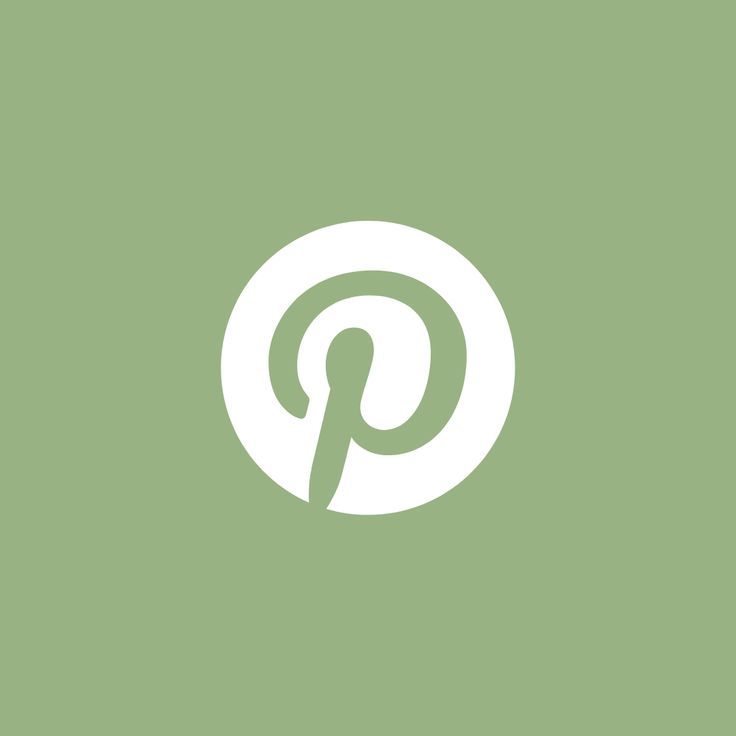 an image of the letter p in a circle with a green and white color scheme