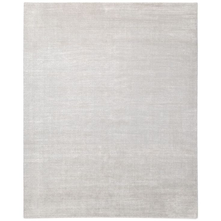 a white rug on a white background