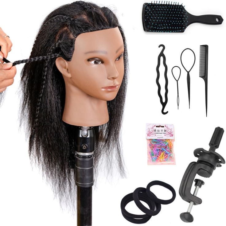 PRICES MAY VARY. 100% real hairmannequin head with human hair used to weave cosmetology doll head Bleaching Dyeing Curling Styling Head Hair Training Model Practice Head Great Gift: it is an ideal choice for hairdressing students to practice,little girls to play game or as a teaching supplies for kindergarten or primary school. Material: 100% Real Hair, All of the hair has been chemically washed and disinfected.please rest assured to buy. 100% real hairmannequin head with human hair used to weav Hair Training, Head Braid, Manikin Head, Hair Dolls, Hair Mannequin, Crochet Box Braids, Curl Styles, Mannequin Head, Braid Hair