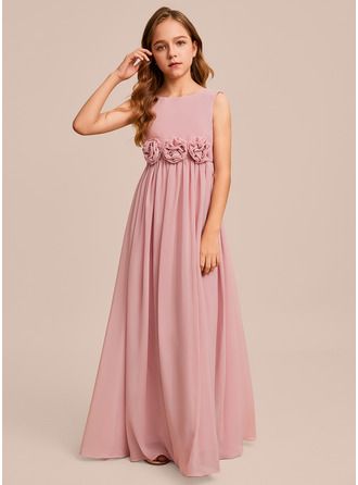 JJ's House 3D Floral Chiffon Scoop Sweet 16 Junior Bridesmaid Dresses Spring Summer A-line Back Zip Blush Floor-Length Pink Sleeveless Junior Bridesmaid Dress. #JJ's House #3DFloral #Chiffon #Scoop #Sweet16 #JuniorBridesmaidDresses #Spring #Summer #Aline #BackZip #Blush #FloorLength #Pink #Sleeveless #JuniorBridesmaidDress Junior Bridesmaid Dresses Jj'shouse, Junior Bridesmaid Dresses Blush, Floral Junior Bridesmaid Dresses, Bridesmaid Dresses Spring, Ella Jane, Spring Bridesmaid Dresses, Junior Bridesmaids, Dresses Flowy, Junior Bridesmaid Dress