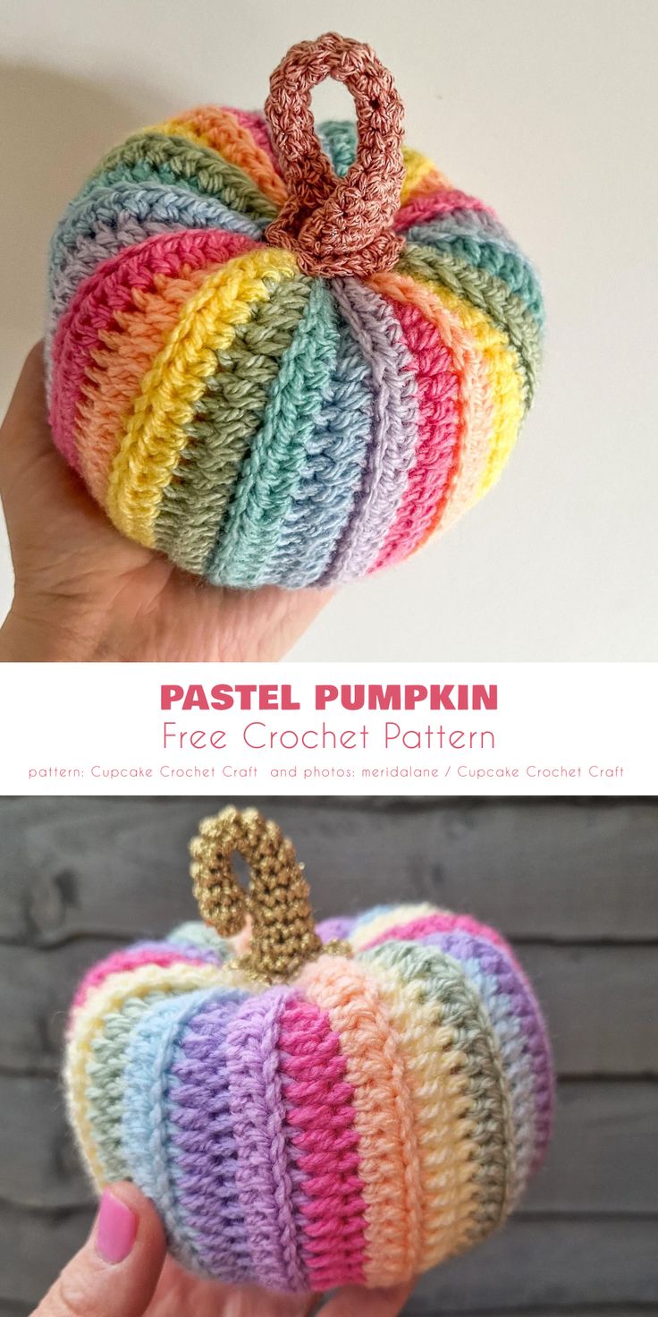 25 Pumpkin Free Crochet Patterns Striped Pumpkin Crochet, Quick Crochet Fall Projects, Crochet Mickey Pumpkin Pattern, Crochet Disney Pumpkins, Crochet Stuffed Pumpkin Pattern, Pumpkin Cow Crochet Pattern, Crochet Granny Pumpkin, Granny Stitch Pumpkin, Easy Crochet Pumpkins For Beginners