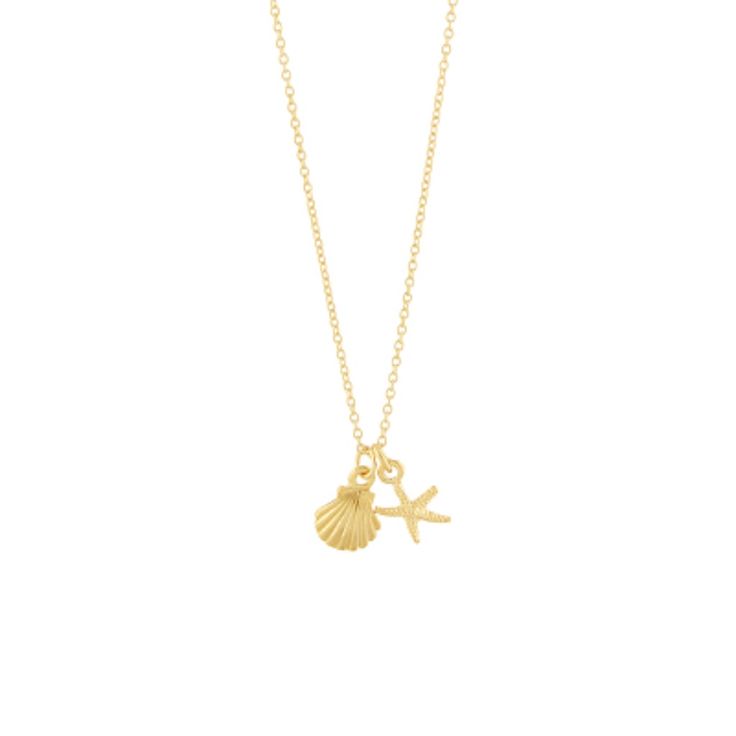 Gold Dipped Shell & Starfish Pendant Necklace Made Of Brass Lobster Clasp Closure 16” Length Starfish Pendant, Starfish Necklace, Gold Dipped, Starfish, Womens Jewelry Necklace, Gold Jewelry, Shells, Gold Necklace, Brass