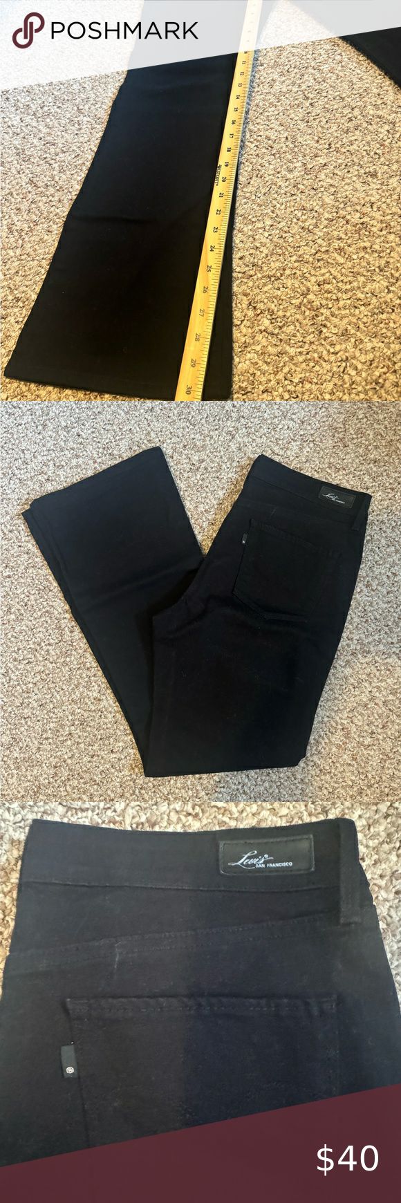 Levi’s Black Bootcut Denim Jeans NWOT Boot Cut Denim, Levi's, Denim Jeans, Plus Fashion, Fashion Design, Fashion Trends, Closet, Fashion Tips, Clothes Design