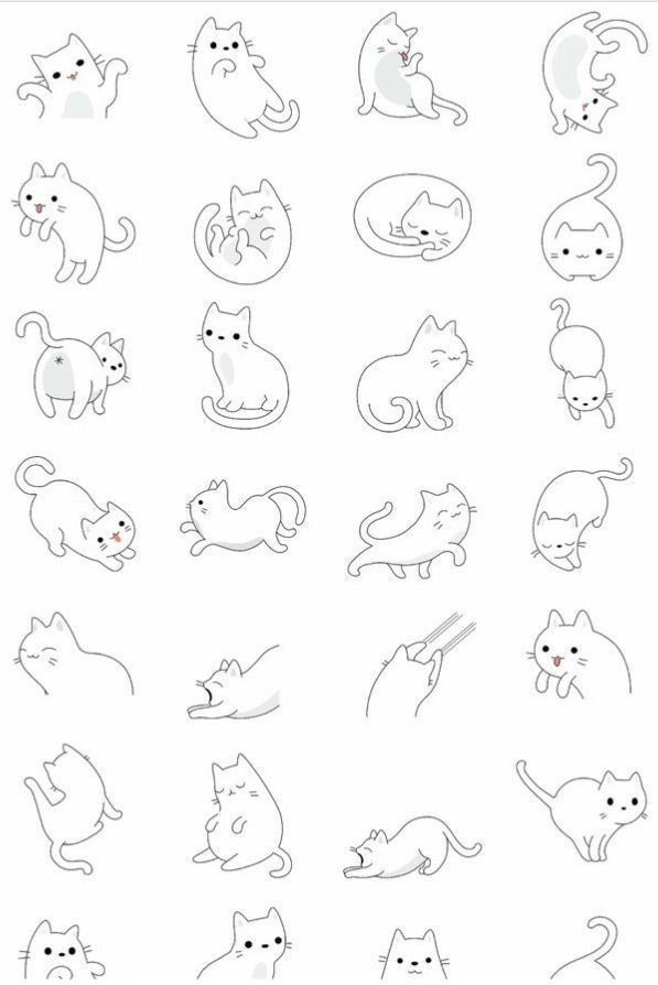 Simple Cat Line Art Stock Vector Royalty Free 787834405  Cat tattoo  small Cat tattoo designs Cat tattoo simple