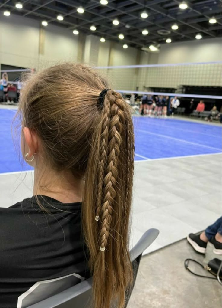 Gameday Hair, Game Day Hairstyles, Tennis Hairstyles, Football Hairstyles, Basketball Hair, Track Hair, Softball Hair, Soccer Hairstyles, Soccer Hair