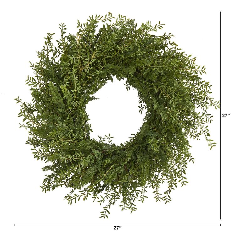 A natural beauty, this Mixed Grass Artificial Wreath needs no extra colors or accents to stand out – it does the fine job on its own. If you’re on the pursuit of a bushy, textured wreath with a DIY, fresh from the garden look, look no further. With a diameter of 27”, curate in a rustic, modern farmhouse, or seasonal home décor styles. Play with its versatility by hanging in bare walls for a touch of cottage charm. Silk Wreaths, Grass Artificial, Rustic Modern Farmhouse, Artificial Wreath, Cottage Charm, Nearly Natural, Business Idea, Synthetic Materials, Rustic Modern