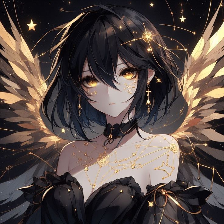 Elsweyr Art, Epic Drawings, Short Dark Hair, Anime Smile, Blue Mask, Pretty Backgrounds, Demon Girl, Dark Angel, Anime Oc