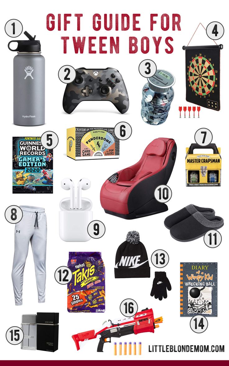 Gift Guide for Tween Boys  |  Christmas Gift Ideas  |  Little Blonde Mom Christmas Gifts For Teenagers, Girls Gift Guide, Presents For Boys, Teenager Gifts, Gifts For Teen Boys, Christmas Gifts For Boys