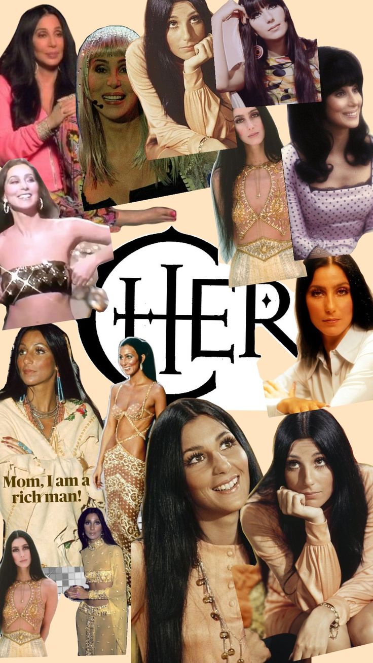 a collage of women with the word her on it's bottom right corner