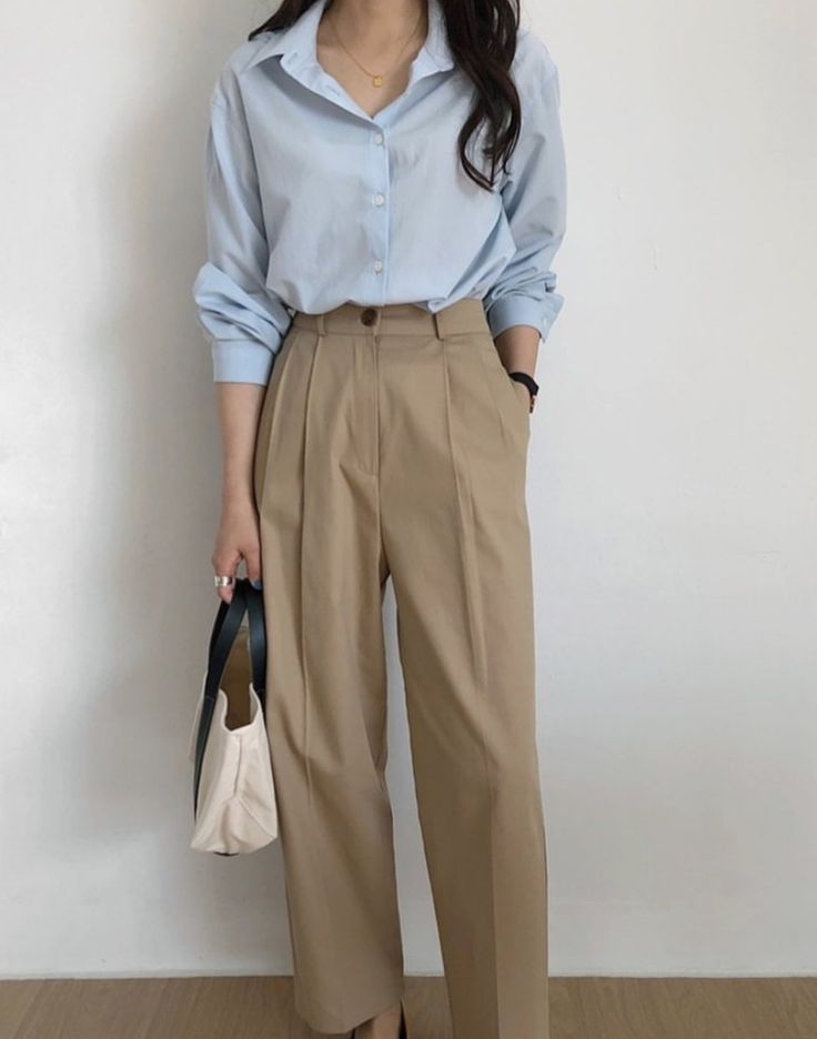 Look Office, Casual College Outfits, Korean Casual Outfits, Business Casual Outfits For Work, Casual Day Outfits, Classy Work Outfits, Stylish Work Outfits, Casual Work Outfits, 가을 패션