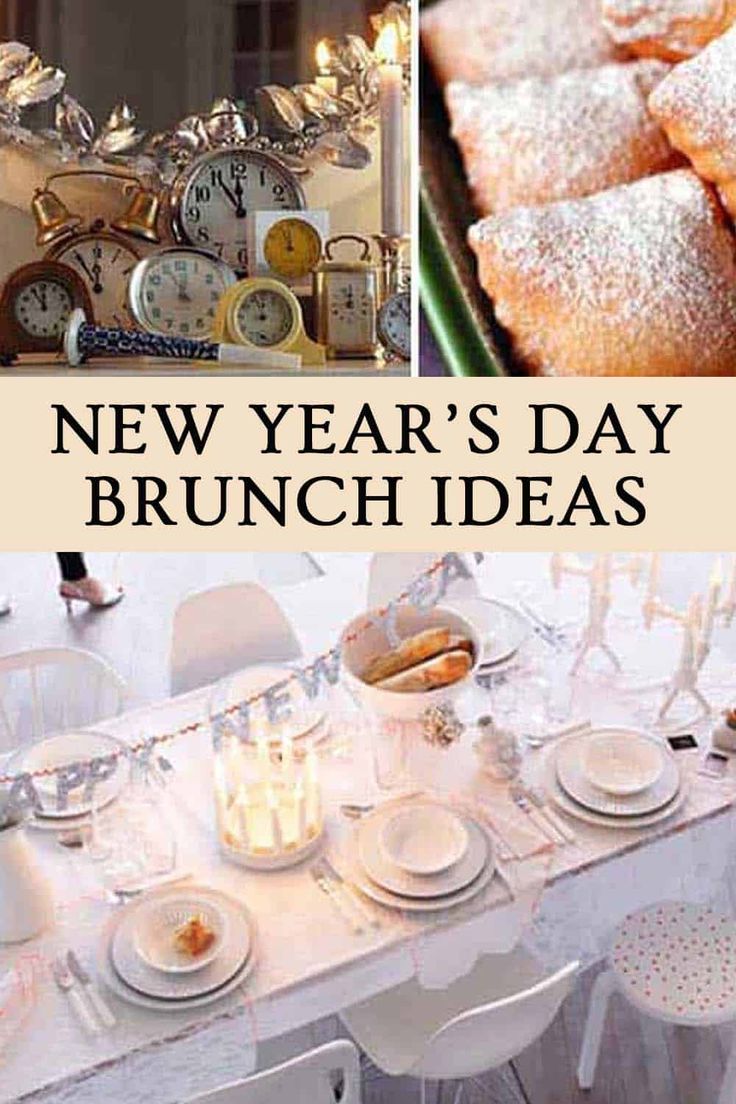 new year's day brunch ideas for the family and friends to enjoy