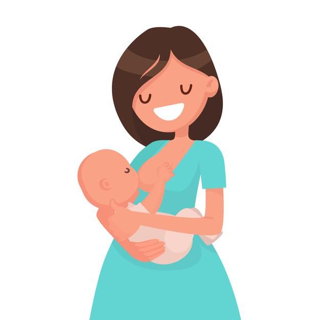 a woman holding a baby in her arms