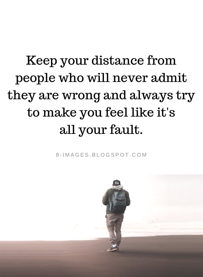 a man walking on the beach with a quote about distance from people who will never admit them to make you feel like it's all your fault