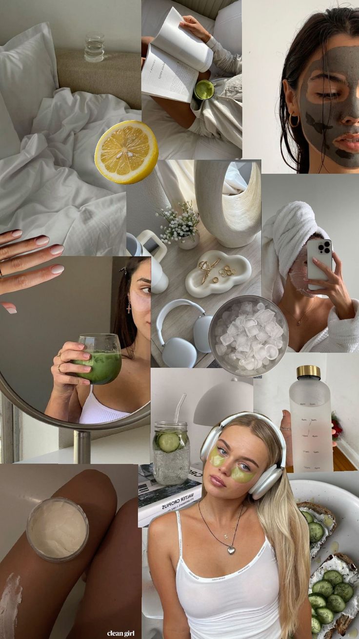 Loving the clean girl aesthetic 🫧🍋🥬🌿 #cleangirl #clean #aesthetic #thatgirl #white #healthy #preppy #skincare Clean Life, Clean Lifestyle, Beauty Habits, Healthy Lifestyle Motivation, Healthy Girl, Healthy Lifestyle Inspiration, Glow Up Tips, Girl Tips, Clean Girl