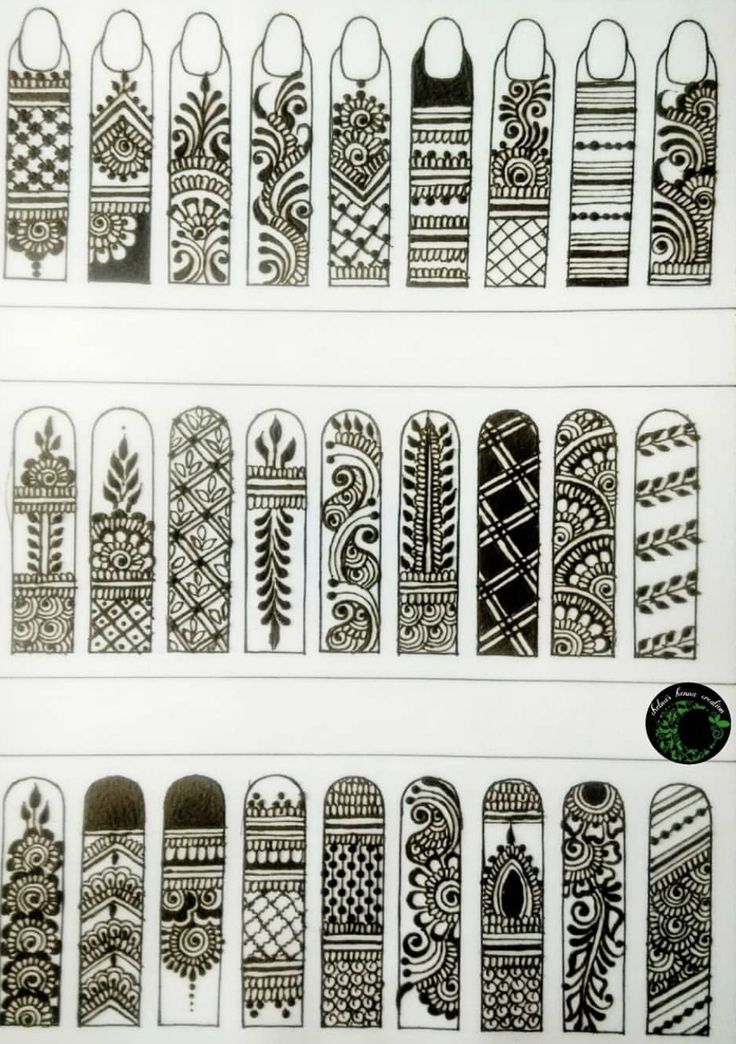 an image of different designs on paper