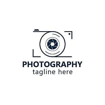 a camera logo with the word photography on it's front and bottom corner, which is