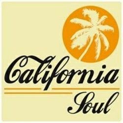 the california soul logo with palm trees in the background