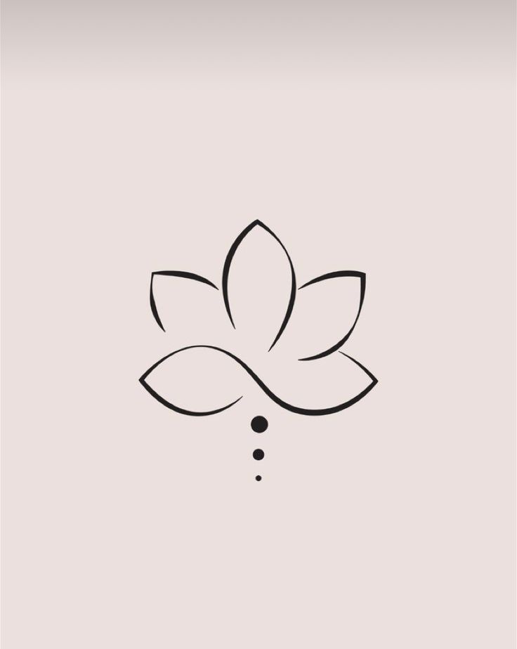 a black and white image of a flower on a light gray background with the words, lotus