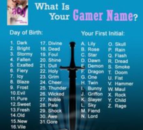 Gamer Name Generator, Funny Name Generator, Birthday Scenario Game, Name Maker, Gamer Names, Birthday Scenario, What's Your Name, Materi Bahasa Jepang, Fantasy Names