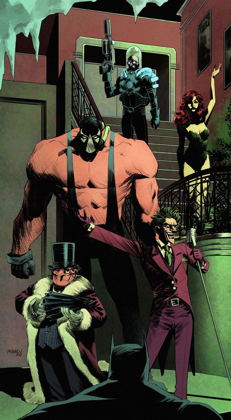 the cover to batman's new 52, featuring two men in top hats and one man